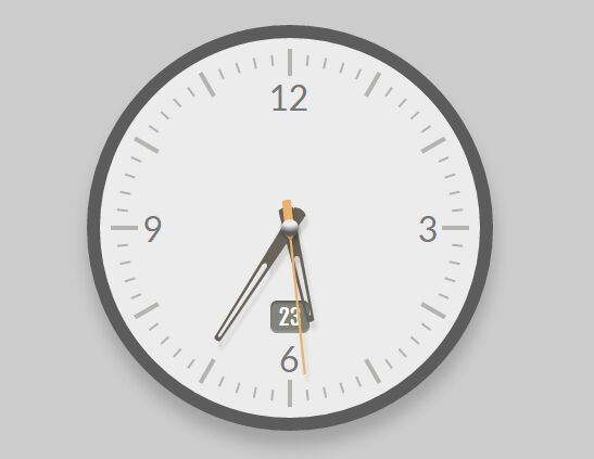 jQuery AnalogClock